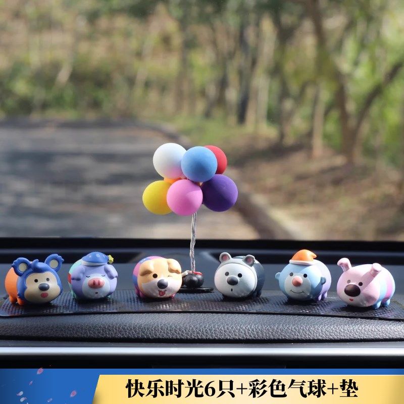 快乐时光汽车卡通车载车内饰男女公仔车饰仪表台模型装饰用品,汽车用品/电子/清洗/改装,摆件,淘宝优惠券,粉丝福利购,淘宝优惠卷