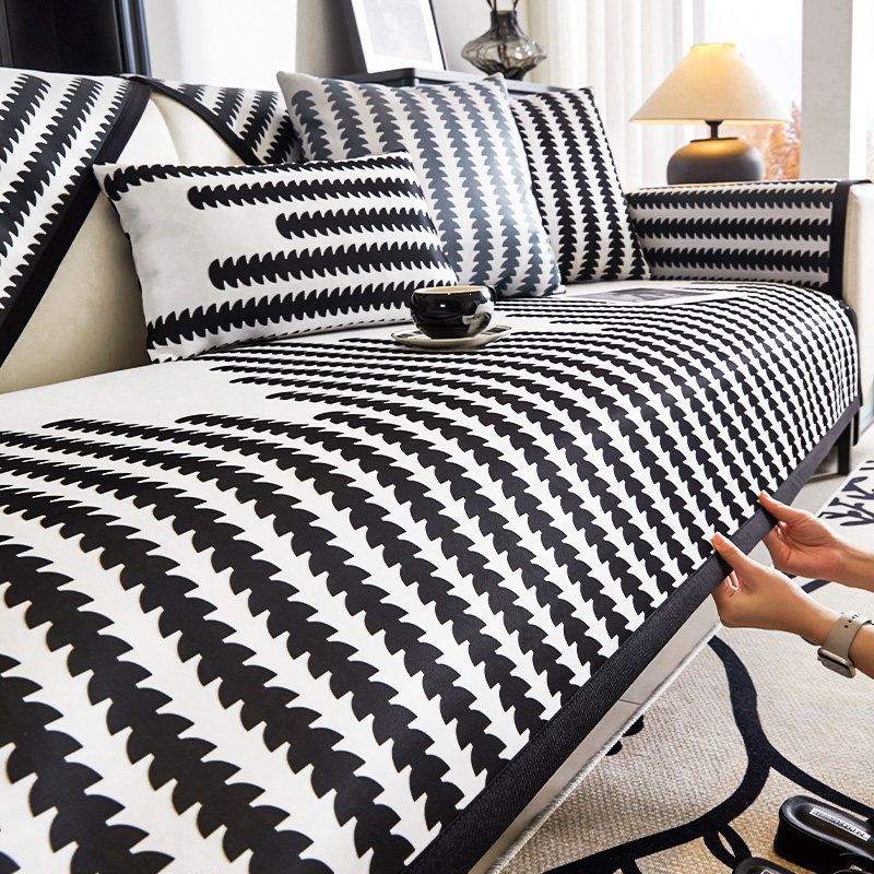 夏天凉感冰丝沙发垫全包新款水洗沙发凉垫防滑盖布巾