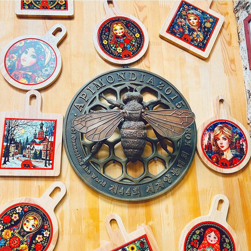 陶瓷白蜡木小菜板切水果垫板墙壁饰品餐桌隔热垫砧板俄式风格图案,厨房/烹饪用具,砧板/菜板,淘宝优惠券,粉丝福利购,淘宝优惠卷