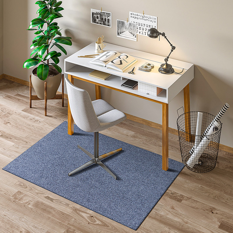 电脑椅地垫长方形椅子卧室垫办公室书房防滑电脑桌书桌地毯