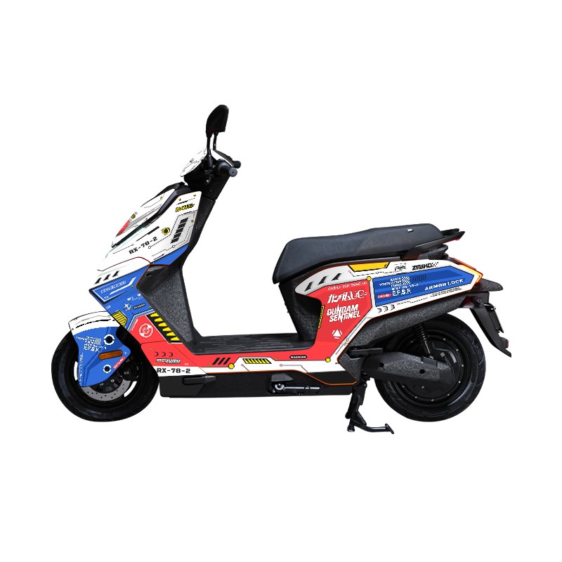 适用春风极核AE4贴纸拉花全车版画车身保护贴膜电动车膜改装配件