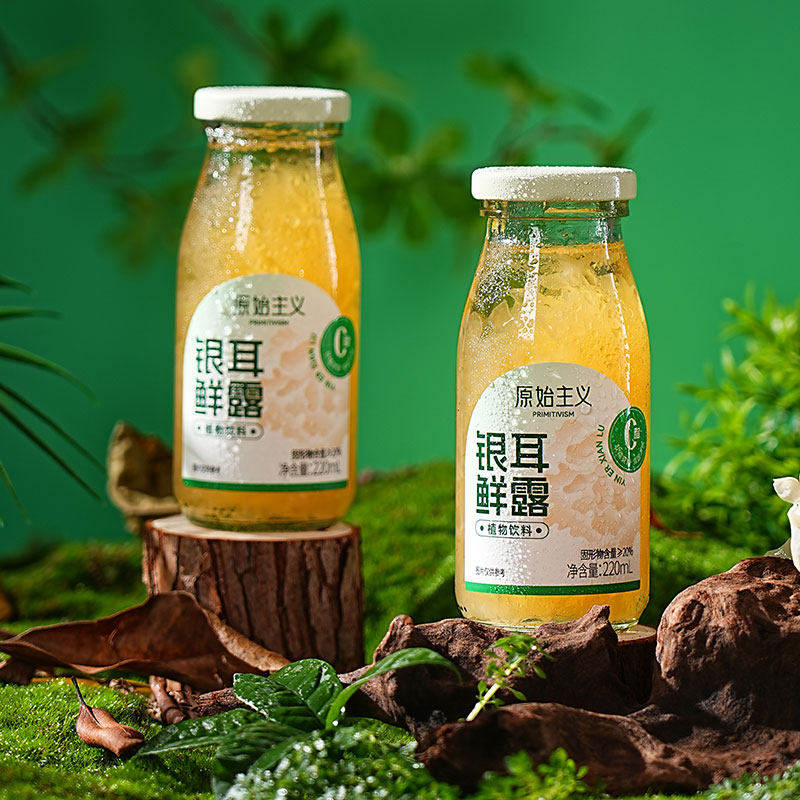 【现货】 0防腐剂0色素0香精远方的梦想银耳鲜露鲜炖银耳羹即食