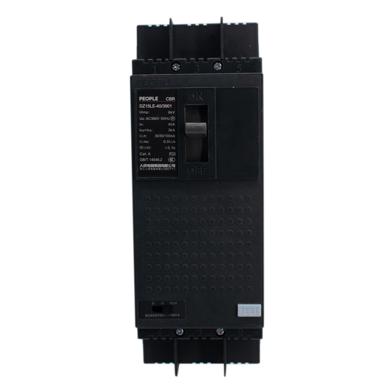 人民电器漏电保护器断路器DZ15LE-40 100/290 390 490工地厂房用