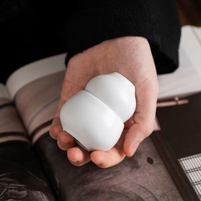 陶瓷茶杯迷你小号创意葫芦闻香杯品茗杯套装喝茶杯子功夫茶具日式