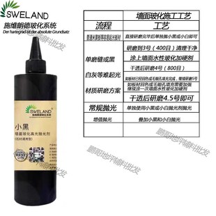 施维朗德小黑小白小蓝玻化抛光剂纳米大理石结晶镀膜增厚液