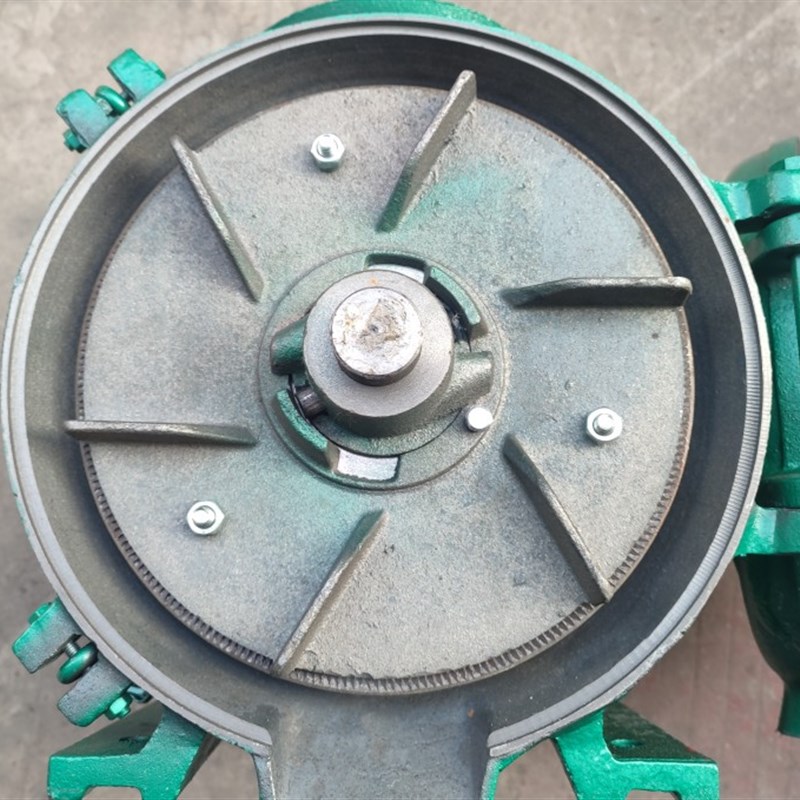 家乐260型加大加厚干湿两用磨粉机钢片式磨粉磨浆机头商用磨粉机.