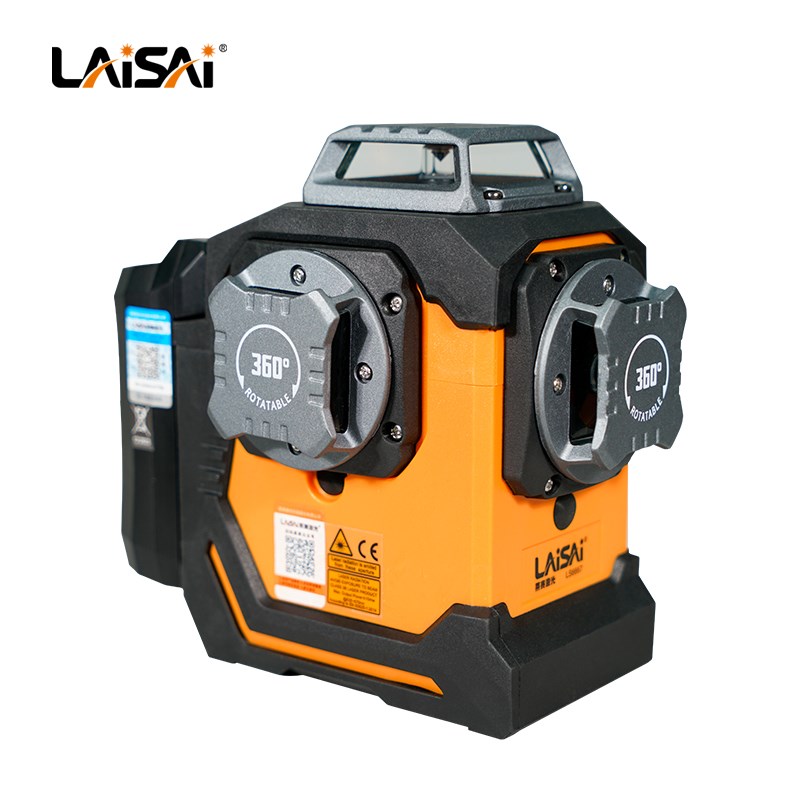 莱赛红外线激光12线水平仪高精度强光细线6667贴墙地标线平水仪