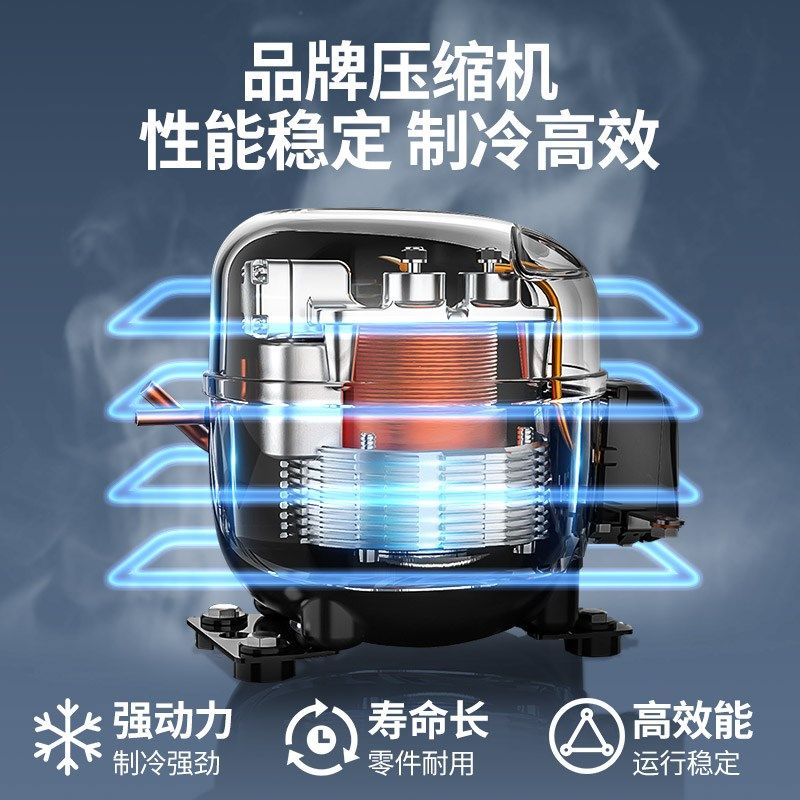 东贝商用卧式展示柜冷柜玻璃门冰柜冷冻保鲜柜超市岛柜雪糕柜