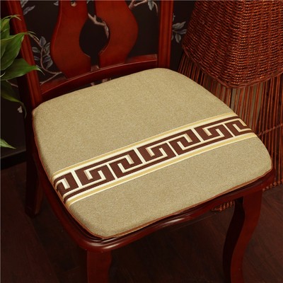 中式餐椅垫实木椅子坐垫加厚欧式椅垫坐垫冬季座椅垫子可拆洗