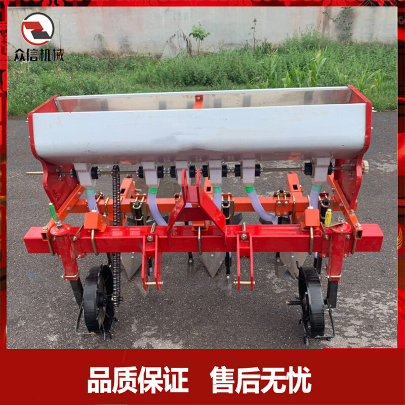 中耕施肥机玉米大豆中耕除草机追肥一体机农用四轮拖拉机带翻土机