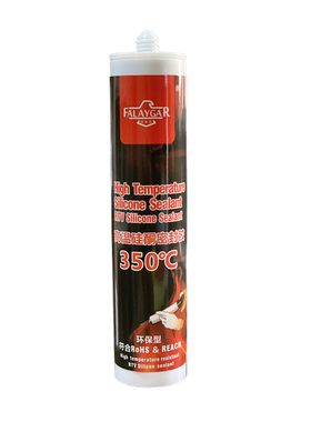 法莱嘉耐350度红色高温密封胶防水硅胶电器机械烤箱工业用玻璃胶