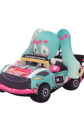 【漫家官方正版】GSM初音未来RacingMiku2025 徽章镭射票娃娃周边