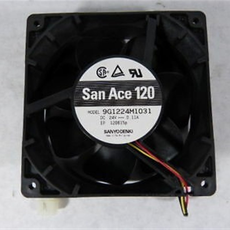 9G1224M1031三洋原装SanAce120 12038  24V 0.11A变频器机箱风扇