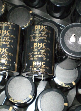 原装英国 BHC 510UF 415V 金字发烧电容升级代替400V470UF UK