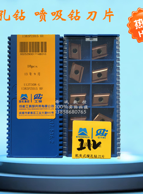 成都工具研究所深孔钻喷吸钻刀片 I12T308-G 1383PZ015 HE