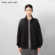 AND JOY经典 高领拉链卫衣女精织棉 FEEL 山羊绒宽松休闲开衫 外套