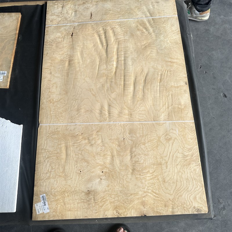 天然白栓树瘤木皮乱纹 饰面板条贴面 衣橱柜子桌面手工木皮贴皮