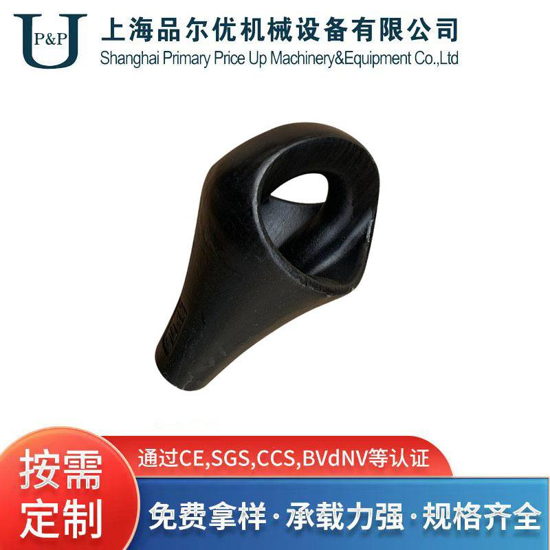 厂家供应梨形绳套合金钢免费拿样码头强度高装卸梨形套环连接绳套