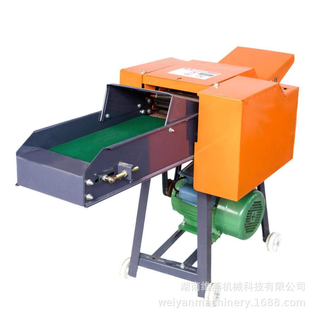 铡草粉碎机家用小型玉米秸秆碎草机喂牛羊打草机养殖电动切草机