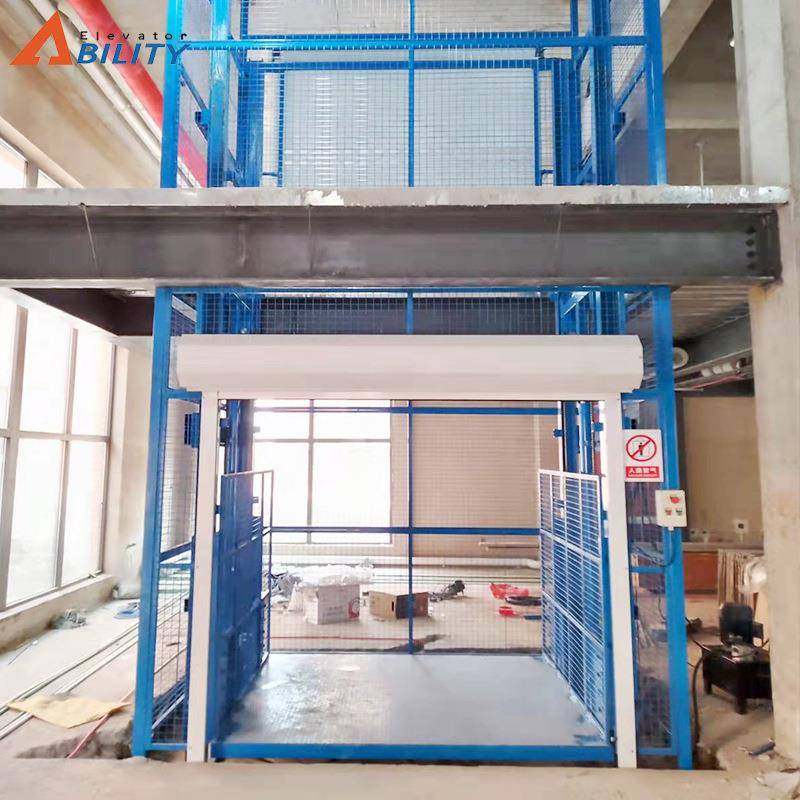 厂家供应厂房仓库导轨式液压升降平台室内电动蓝色货梯升降平台,搬运/仓储/物流设备,其他起重搬运设备,淘宝优惠券,粉丝福利购,淘宝优惠卷