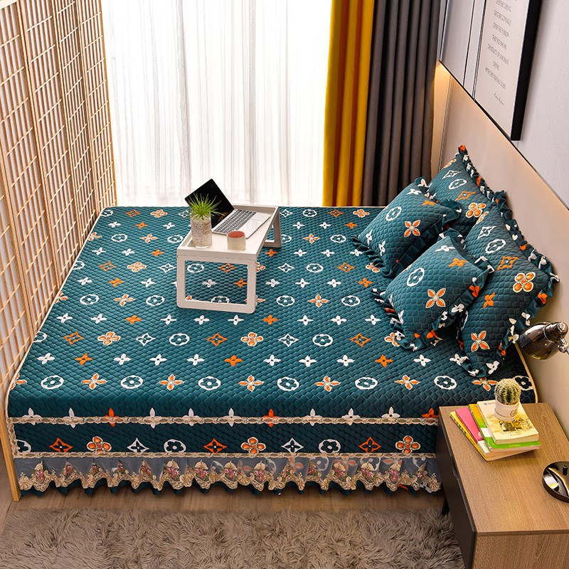 高档水晶绒榻榻米床盖专用床单防滑冬季大炕罩炕盖铺炕垫子可定制