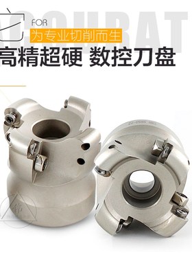 铣刀盘 圆刀盘刀头BT刀头数控刀具 铣刀头EMR 300R50-63R0.8/R5R6