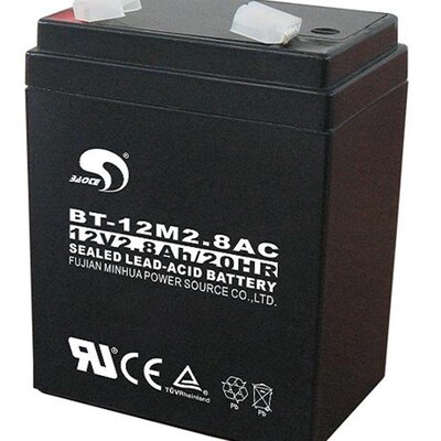 海湾JB-QB-GST100火灾报警控制器蓄电池12V2.3AH 电池12V2.8AH