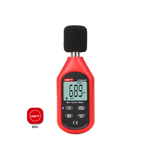 优利德UT353BT蓝牙迷你噪音计分贝仪噪音测试仪声级计声音测量计