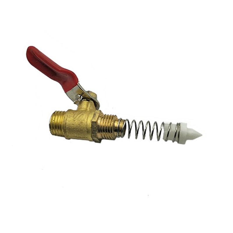 三缸柱塞泵自动泄压卸荷出水开关喷雾机出水头外丝球阀4分1小弹簧