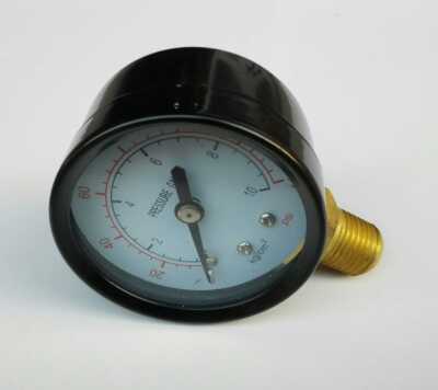 小压力表 40mm Y-40  压力0-10kg/cm2 -140psi 螺纹ZG1/4 10bar