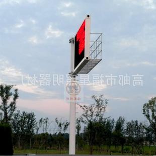 检修平台显示屏监控支架带爬梯LED显示屏热镀锌监控杆球机杆