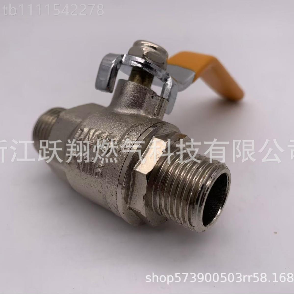 D1天N然VNM5气通径球 阀双外丝