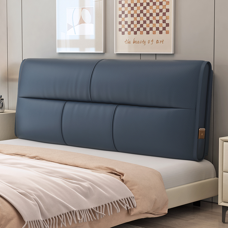 床头靠背软包大靠背床头套罩v榻榻米靠垫床头靠枕科技布免洗可定