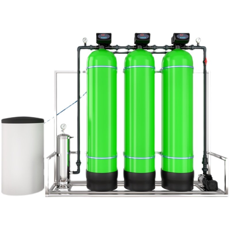 大型软化水处理设备地下井水去除泥沙水垢商用纯水净水