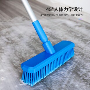 质安选地刷硬毛刷头刷子软毛洁工具食品级车间地面墙面洁扫把