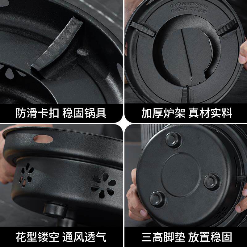 酒精固体块酒店燃料耐烧家用小火锅蜡烛固态引燃干锅酒精炉火锅炉