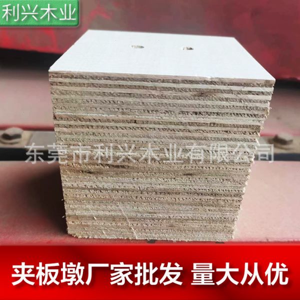 夹板脚墩免烝熏栈板脚墩胶合板托盘夹板墩多层夹板木卡板配件