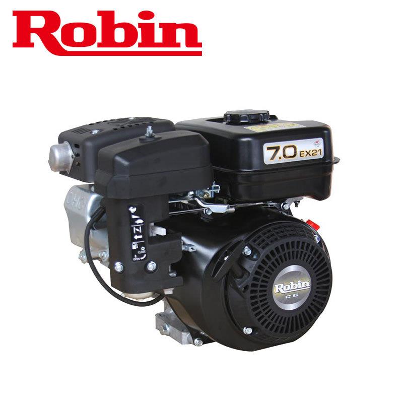 EX21罗宾原装发动机20mm平键轴单缸风冷四冲程内燃机微耕机碎枝机