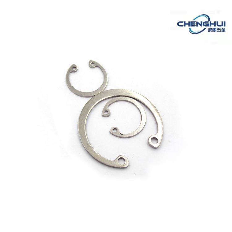 201 304不锈钢孔用挡圈卡簧 挡圈孔 弹性卡簧 内卡簧