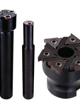 SMP05沟槽铣刀杆三面刃刀盘 SMP05-016/020/025/032-XP25-TGF32T1