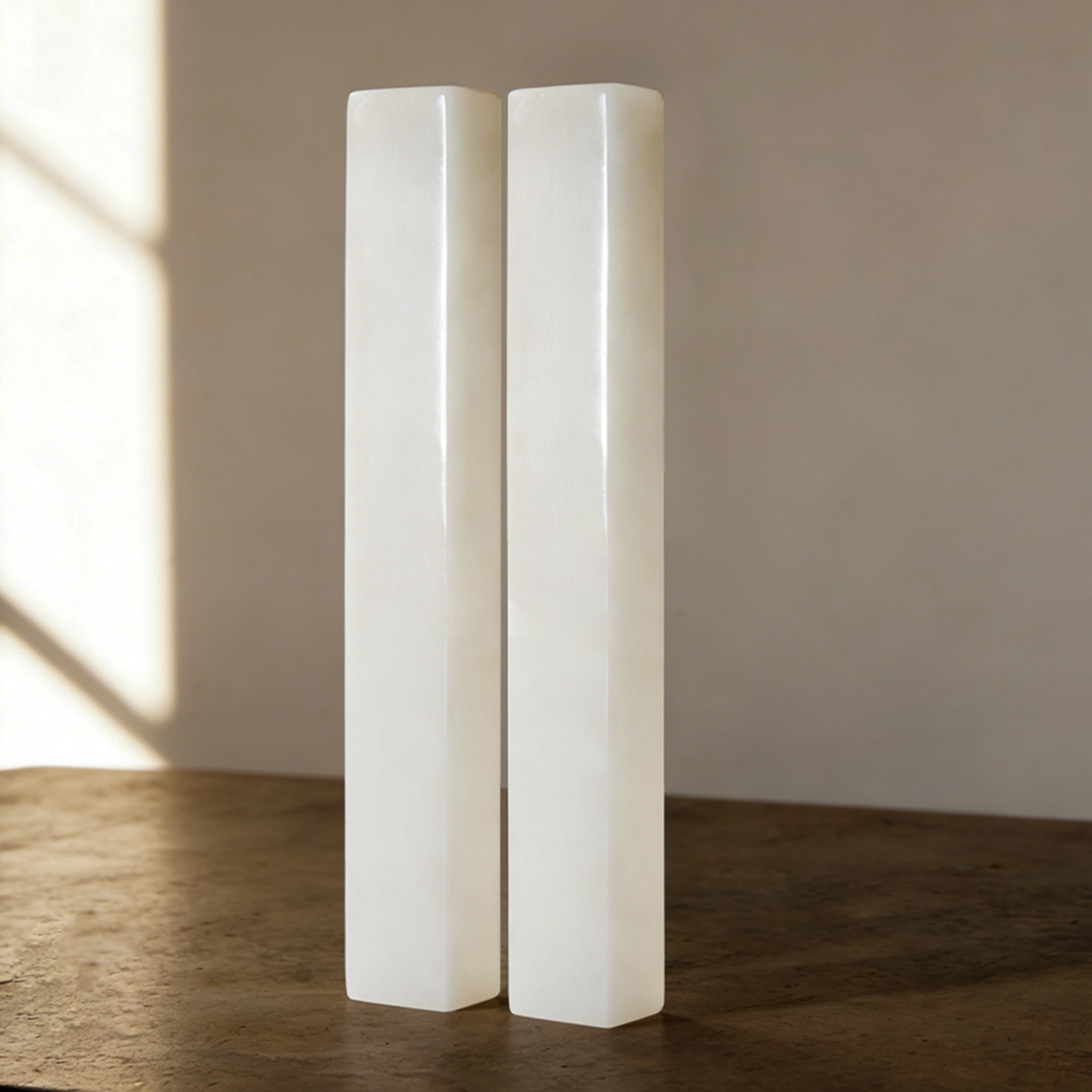 赵北文房四宝天然玉石套装