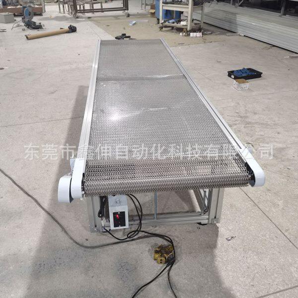 耐温传送带蔬菜水果清洗冷却烘干输送线304不锈钢网带输送机