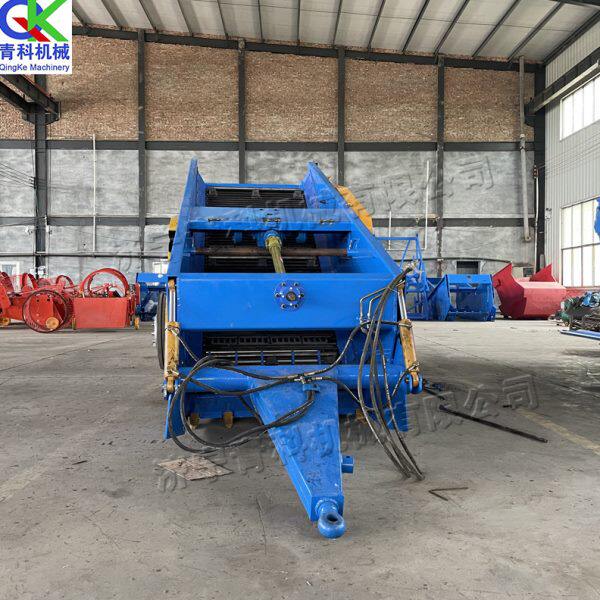 土壤筛石设备 拖拉机牵引式农田捡石头机 甘肃陕西农田碎石收集机