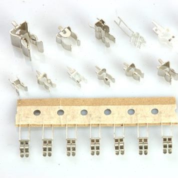 生产智能家居拨动开关弹片铜片 连接器插片磷铜端子导电接触片