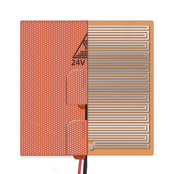 Voron 0/0.1 硅胶加热床 100*100mm 卧龙3D打印机配件进口24V 60W