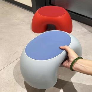 多巴胺小凳子家用矮凳浴室凳洗澡凳化妆室儿童板凳结实门口换鞋凳