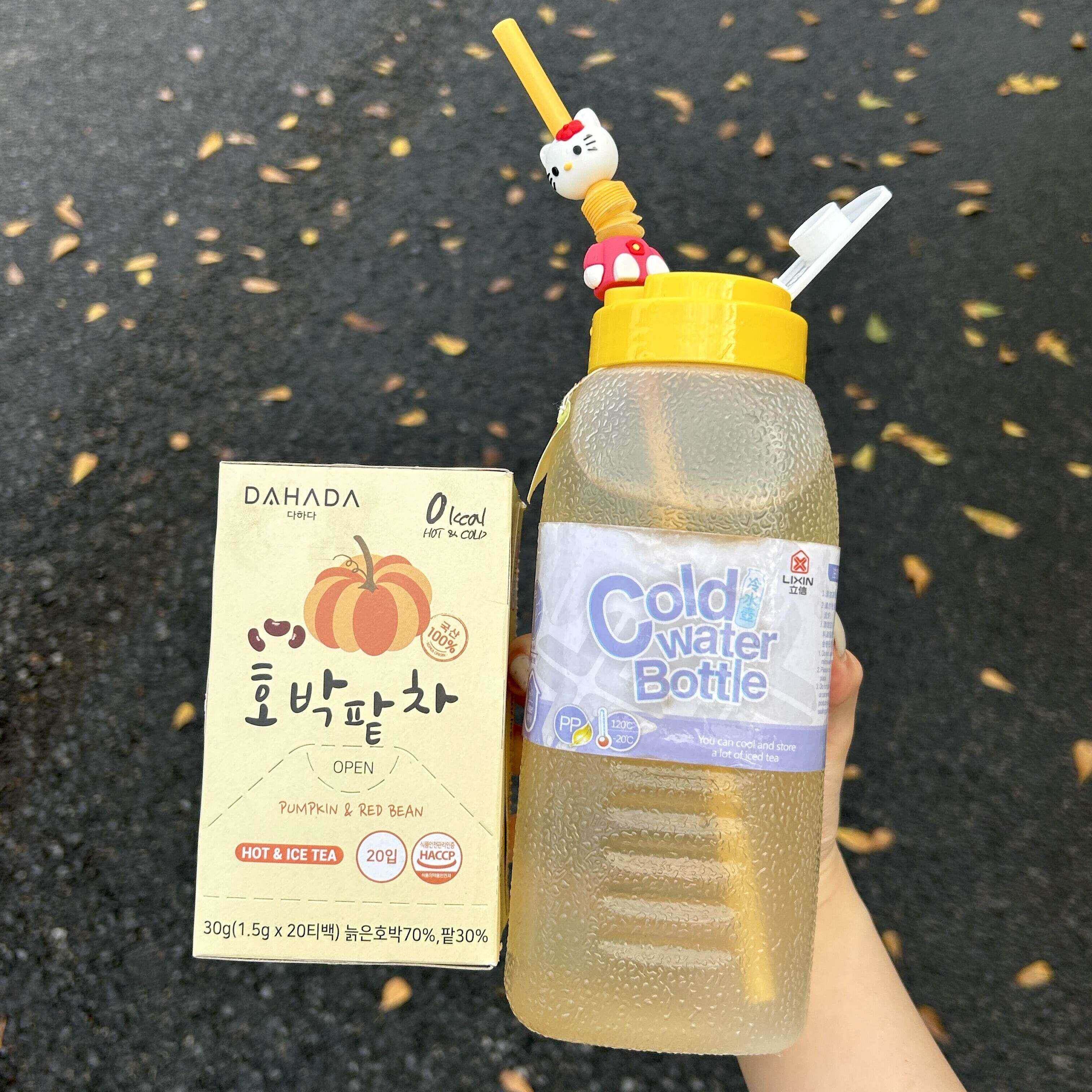外带便携式1L大容量冷萃泡茶杯耐高温食品级吨吨壶防摔防烫凉水壶