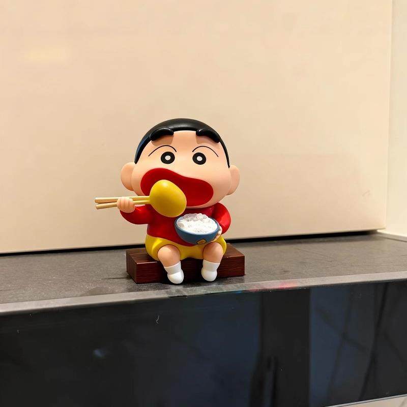 蜡笔小新桌面摆件客厅玄关电视柜可爱卡通装饰品创意解压小摆件,家居饰品,装饰摆件,淘宝优惠券,粉丝福利购,淘宝优惠卷