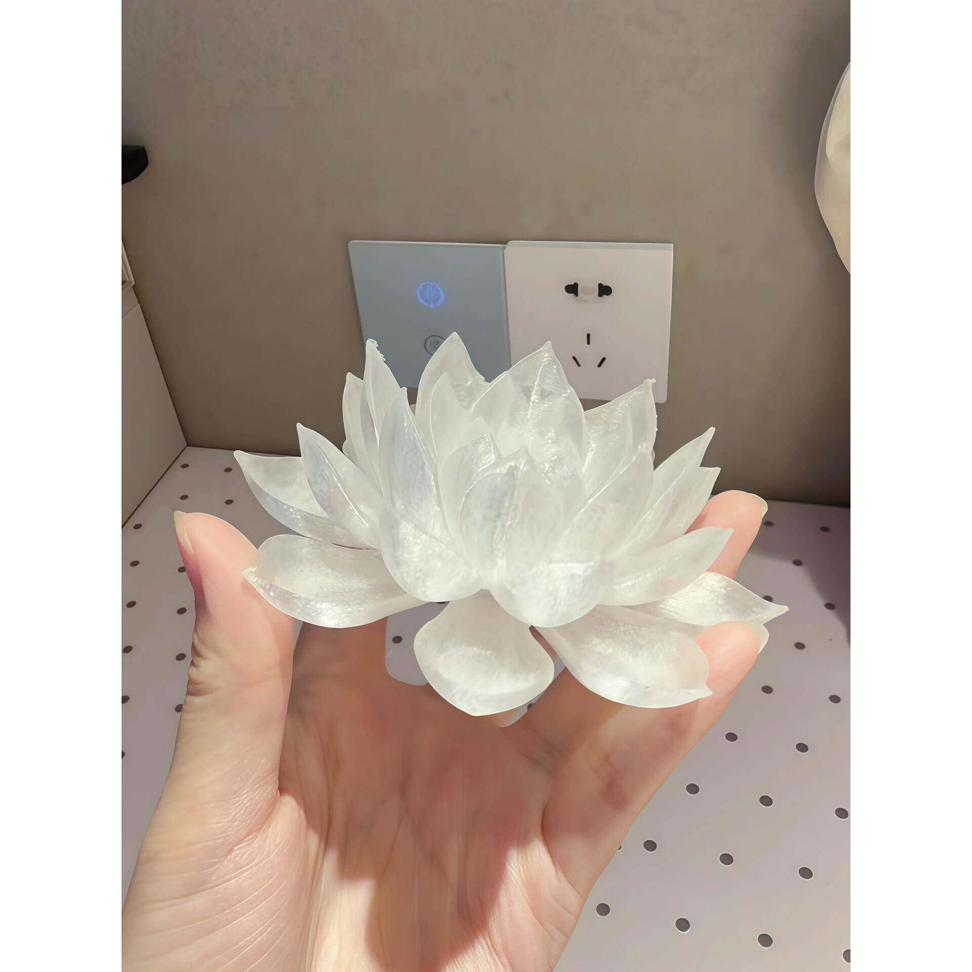 悬浮掌心莲花灯笼中秋国庆元宵节cos拍照氛围感出片道具装饰2026