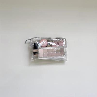 迷你化妆包透明收纳包口红包旅行约会小便携外出耳机零钱包杂物袋